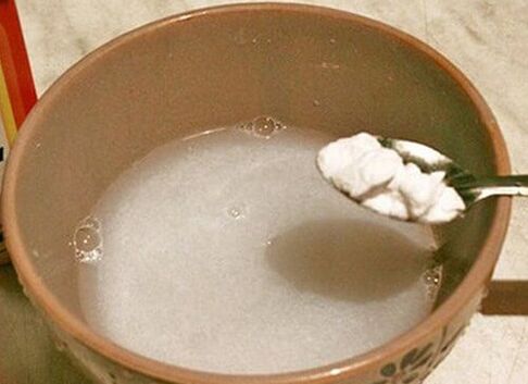 սոդայի լուծույթ առնանդամի մեծացման համար